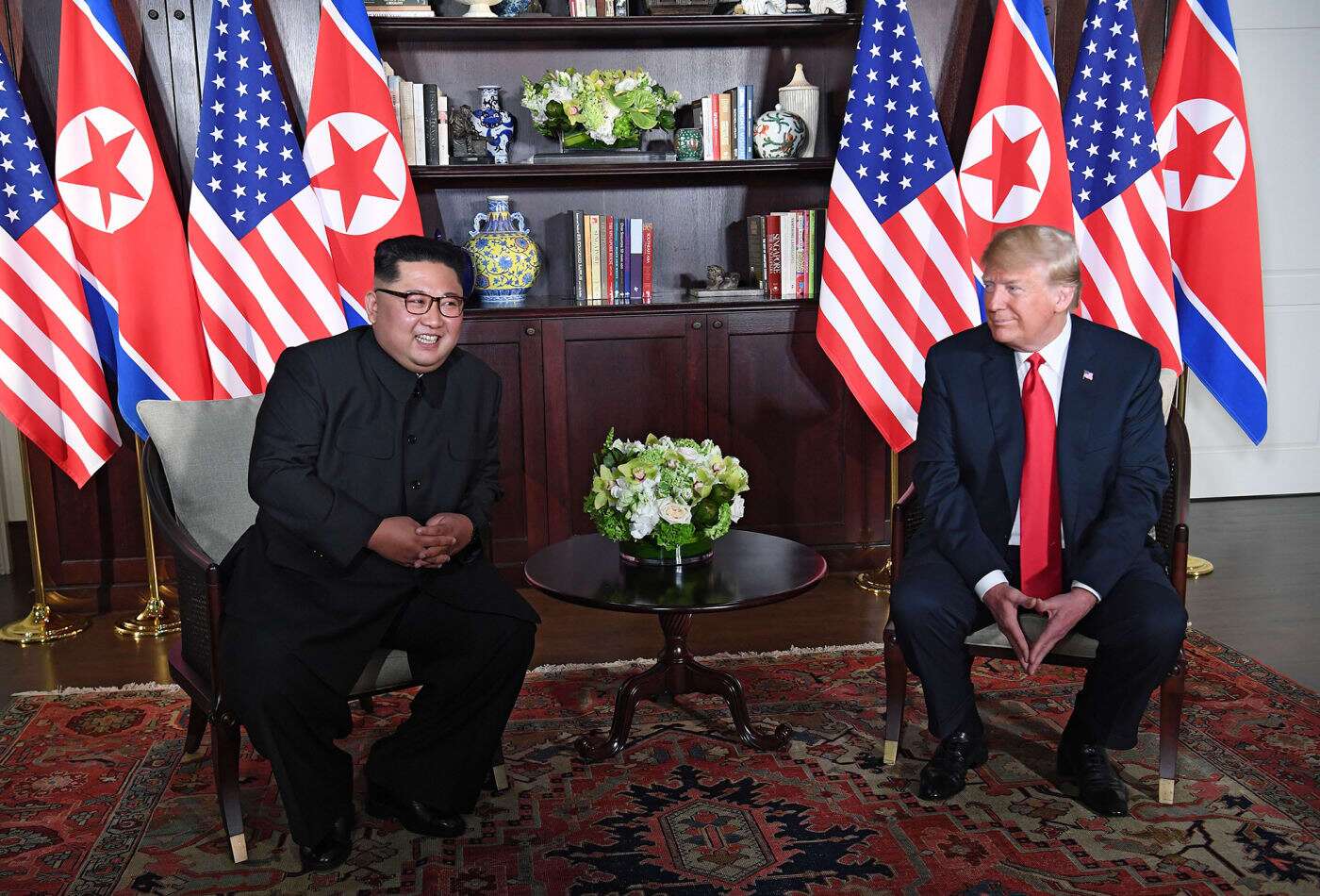 US President Donald Trump-North Korea leader Kim Jong-un