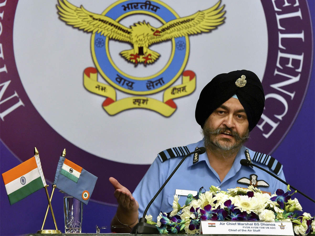 Former Air Force chief BS Dhanoa