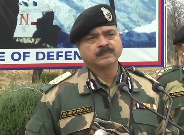Rajesh Mishra, BSF Inspector General (IG)