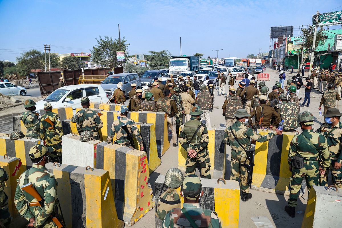 Security increased at Haryana-Delhi border