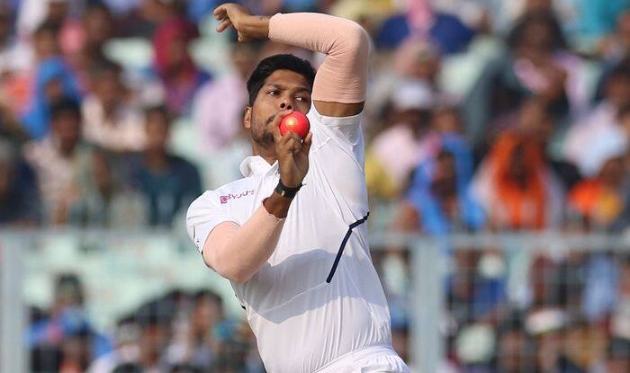 Pacer Umesh Yadav in action against Australia A