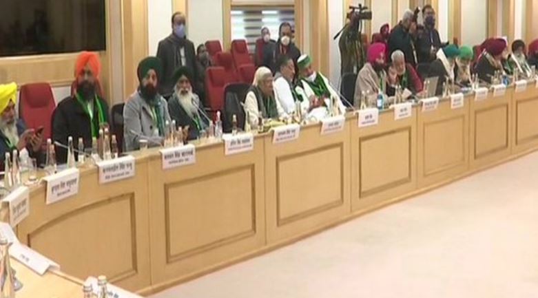 The eighth round of talks between the Central Government and farmer leaders held at Vigyan Bhawan on Friday