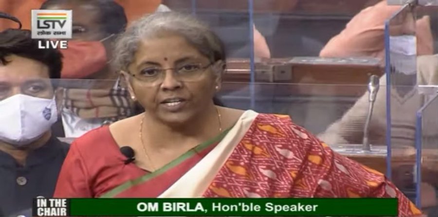 Finance Minister Nirmala Sitharaman presents Union Budget 2021-22