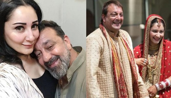 Sanjay Dutt  and his wife