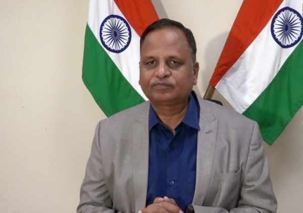 Delhi health minister Satyendar Jain