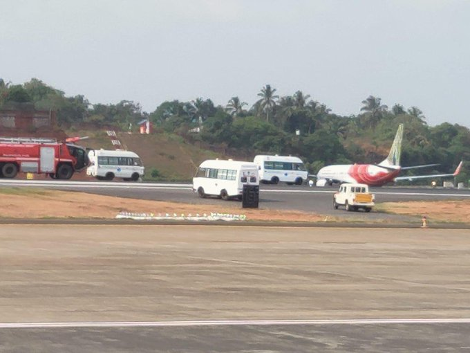 Air India Express flight makes emergency landing in Kozhikode, Kerala