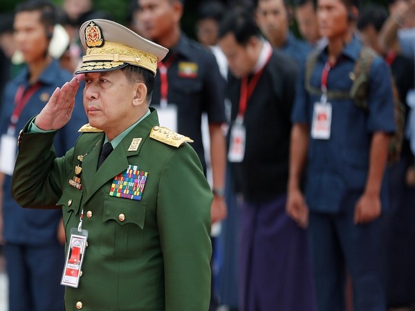 Myanmar coup leader Senior General Min Aung Hlaing