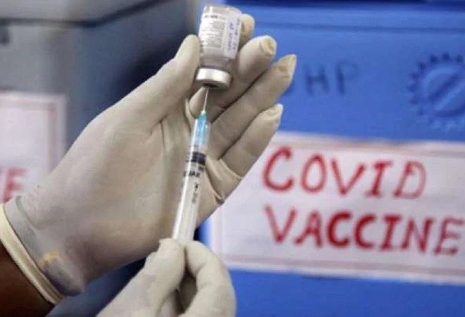 vaccine being prepared to inject
