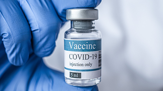 COVID Vaccine vial
