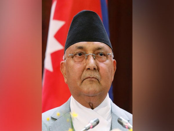 Nepali caretaker Prime Minister KP Sharma Oli.