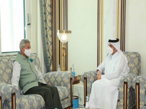 External Affairs Minister S Jaishankar and Qatar counterpart Mohammed bin Abdulrahman Al-Thani