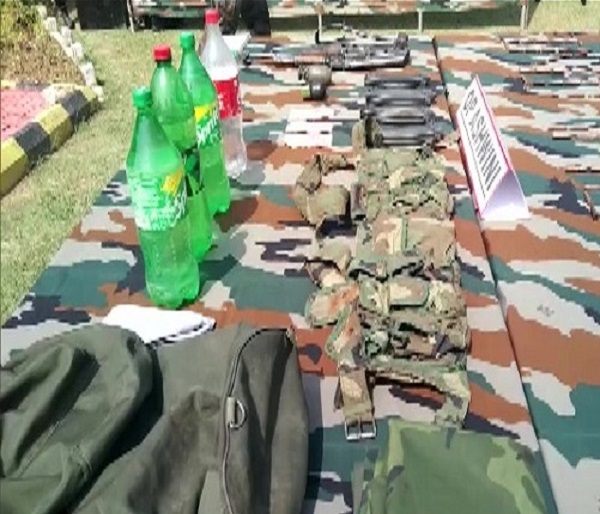 Arms Seized by Army