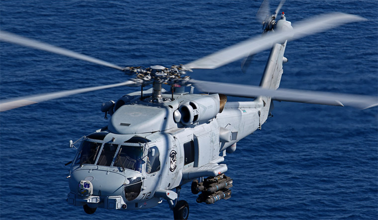 MH-60R helicopters