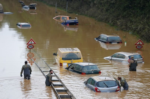 Flood-hit Germany