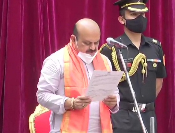 Basavaraj Bommai took oath as the 23rd chief minister of Karnataka