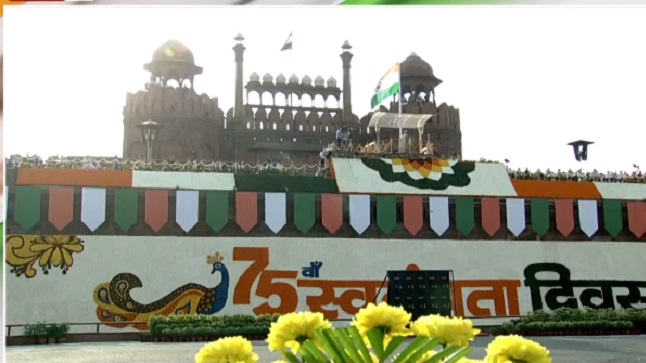 PM Modi Addressing the nation from Red Fort on Independence Day