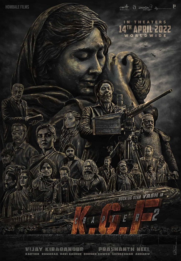 Poster of KGF 2