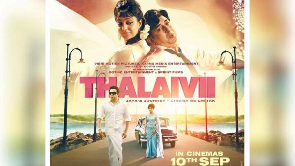 Poster of  'Thalaivii'