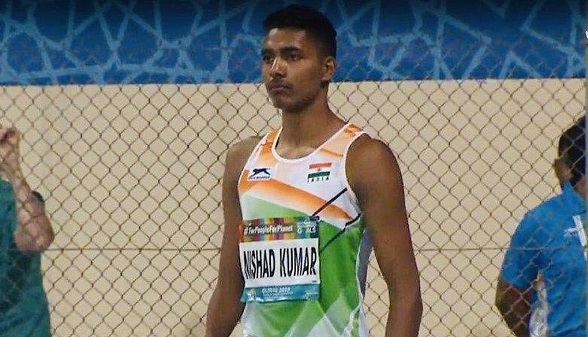 Para-athlete Nishad Kumar