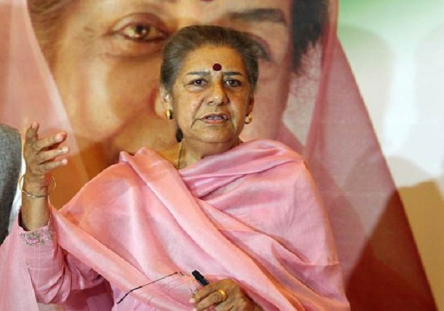 Congress MP and senior leader Ambika Soni (File Photo)