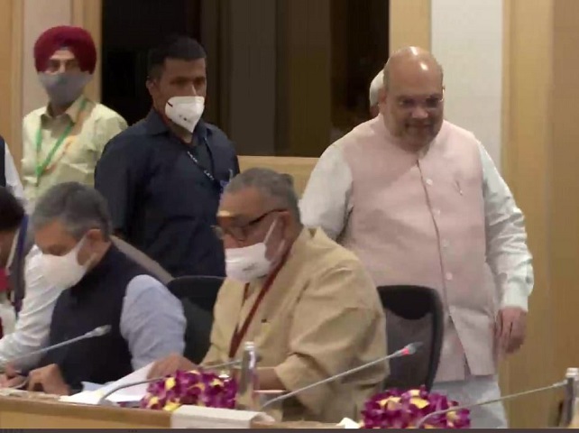 Amit Shah chairs review meeting of 'Left-Wing extremism' affected states