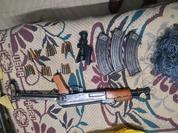 Ammunition recovered in Jammu