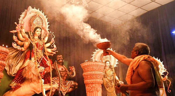 Goddess Durga on 'Vijayadashmi'
