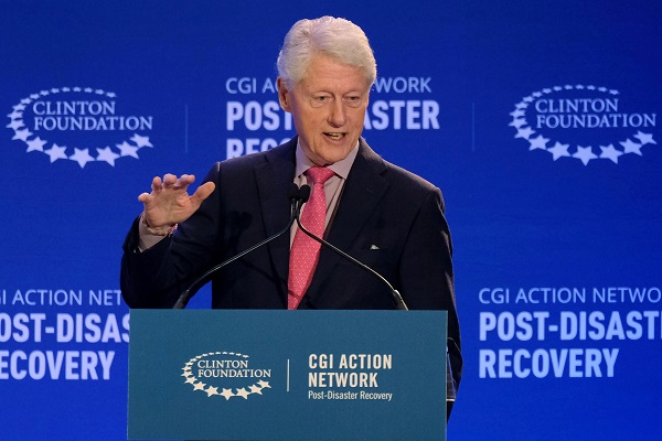 Former United States President Bill Clinton (File Photo)