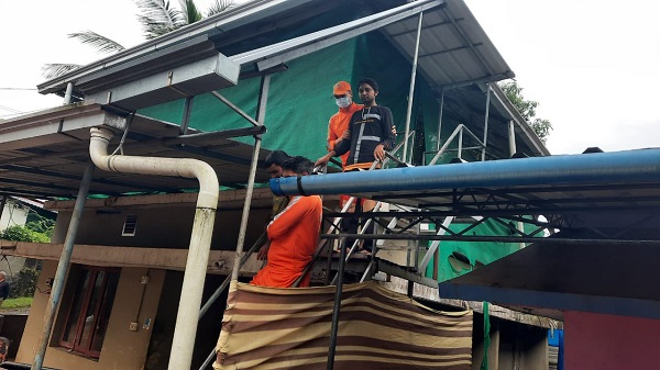 NDRF team conducts rescue operation in Kerala
