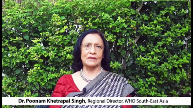 Dr Poonam Khetrapal Singh, Regional Director, WHO South-East Asia