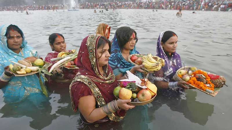 Chhath Puja celebrations commence in Patna