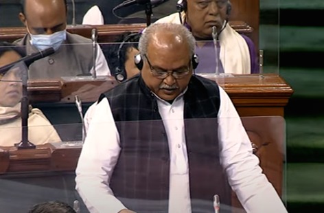 Union Agriculture Minister Narendra Singh Tomar tables the Farm Laws Repeal Bill 2021