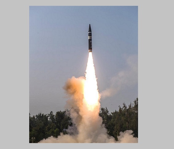 India successfully testfired the nuclear-capable strategic Agni Prime missile