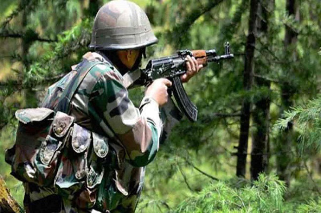 Encounter has broken out in Jammu and Kashmir