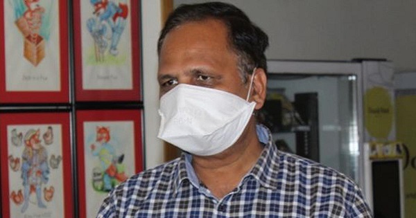 Delhi Health Minister Satyendar Jain (File Photo)