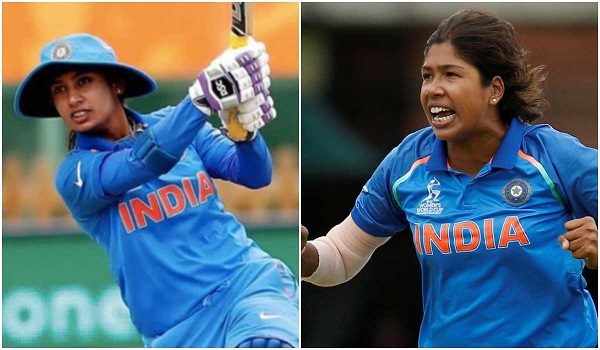 Mithali, Jhulan named in ODI Team of the Year