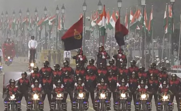 BSF all-women biker team