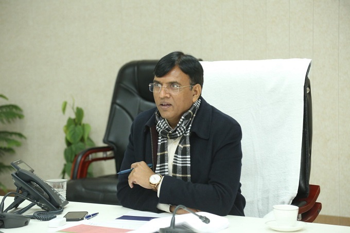 Union Health Minister Mansukh Mandaviya