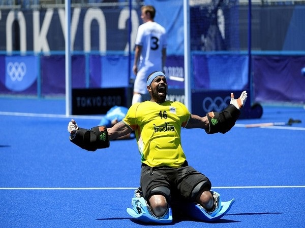 Indian men's hockey team goalkeeper PR Sreejesh