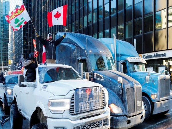 Truckers protest in Ottawa against COVID restrictions