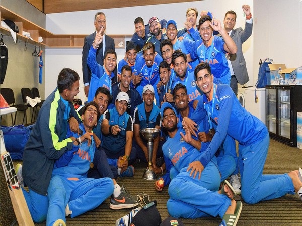 2018 Team India U-19 Cricket team (Pic Credit- ICC twitter)