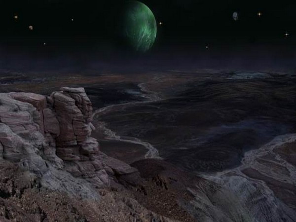 An Artist's impression of Exoplanet