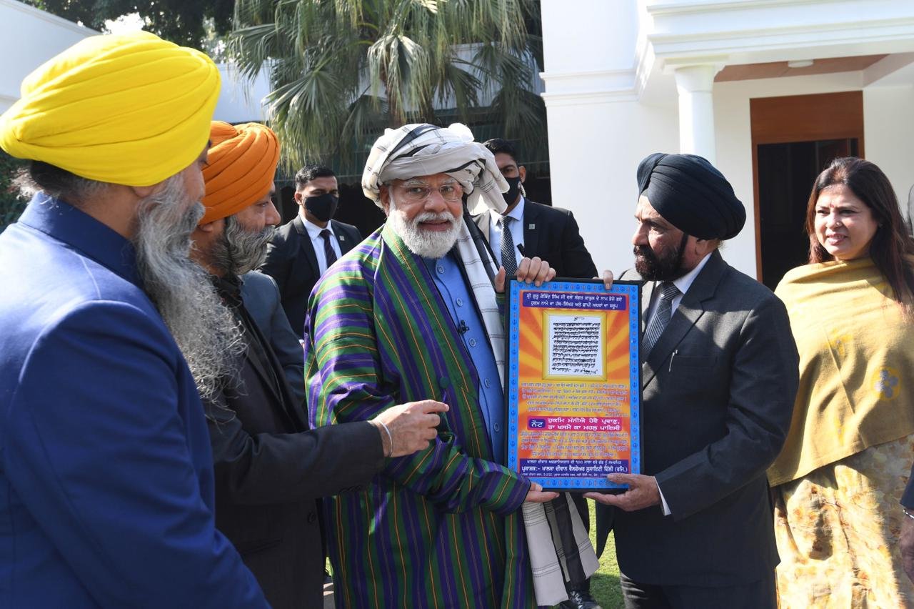 Afghan Hindu-Sikh delegation meets PM Modi
