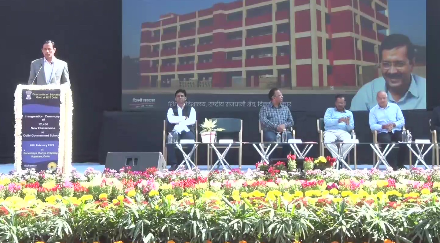 CM Kejriwal inaugurates over 12,000 smart classrooms in 240 govt schools