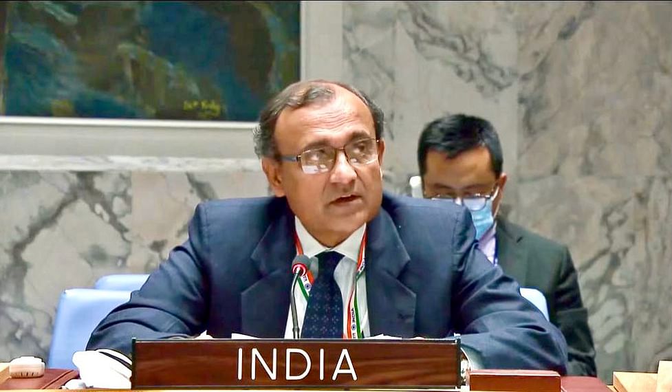 India's Permanent Representative to the United Nations TS Tirumurti