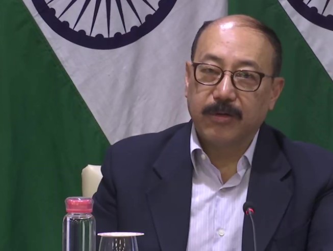 Foreign Secretary Harsh Vardhan Shringla in special briefing on Operation Ganga.