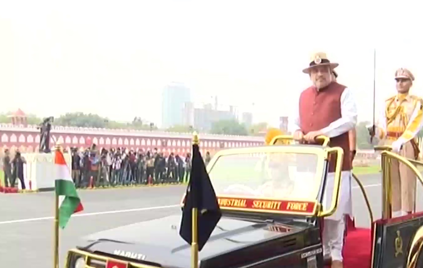 Amit Shah attends CISF's 53rd Raising Day ceremony