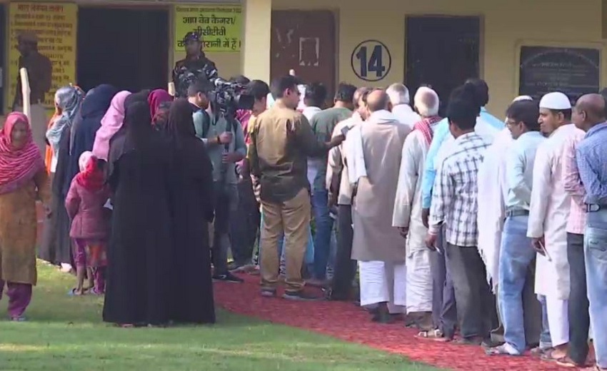 Voter turnout of 8.58 per cent recorded till 9 AM