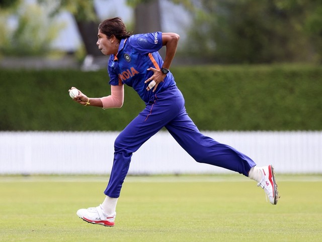 Indian pacer Jhulan Goswami