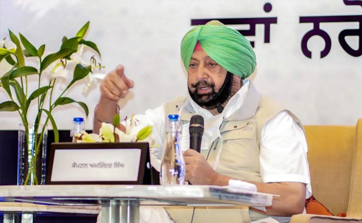 Punjab Lok Congress Party chief and two-time chief minister Amarinder Singh